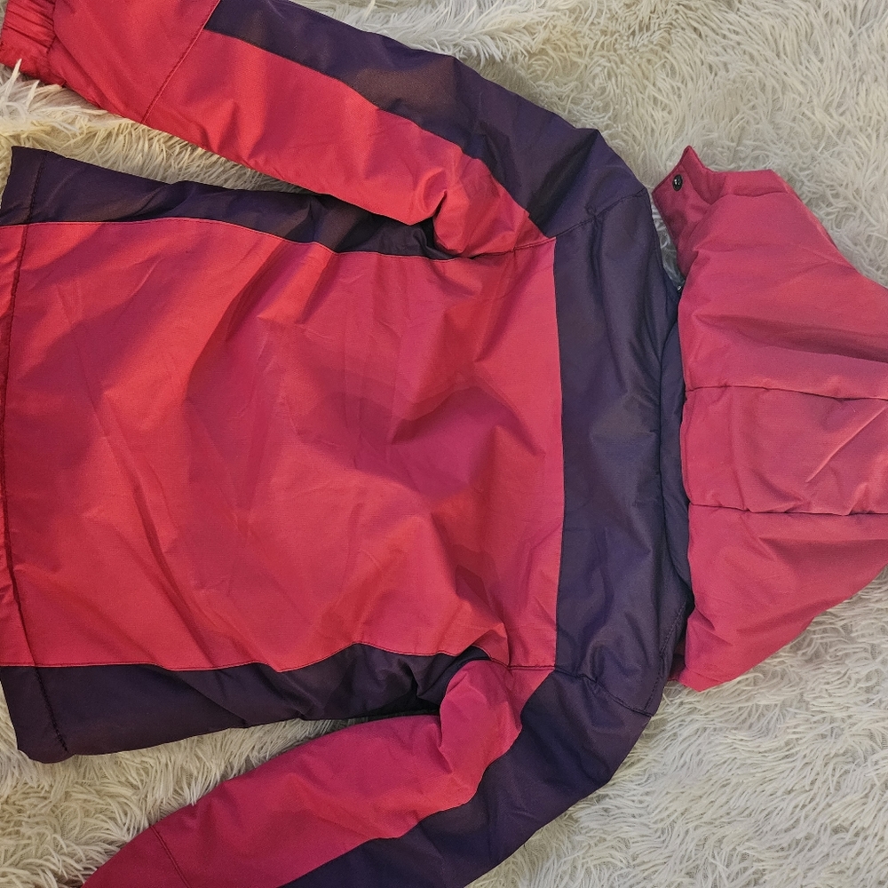 Pretty girl's pink and purple coat size 5/6